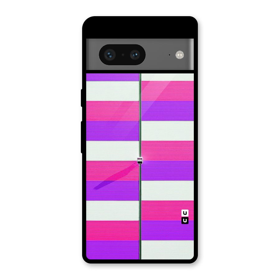 Patterns City Glass Back Case for Google Pixel 7