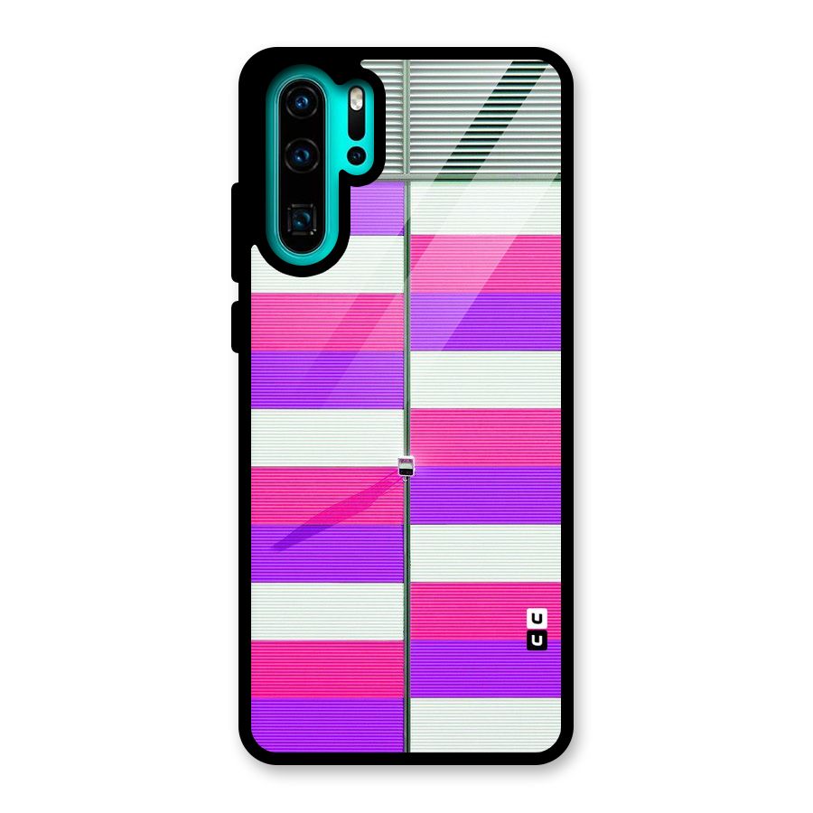 Patterns City Glass Back Case for Huawei P30 Pro