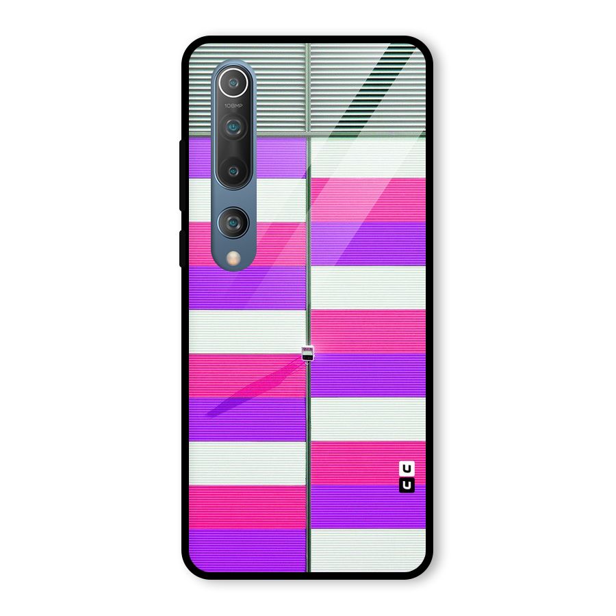 Patterns City Glass Back Case for Mi 10