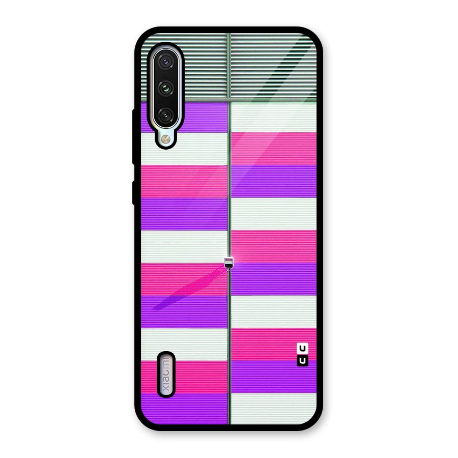 Patterns City Glass Back Case for Mi A3