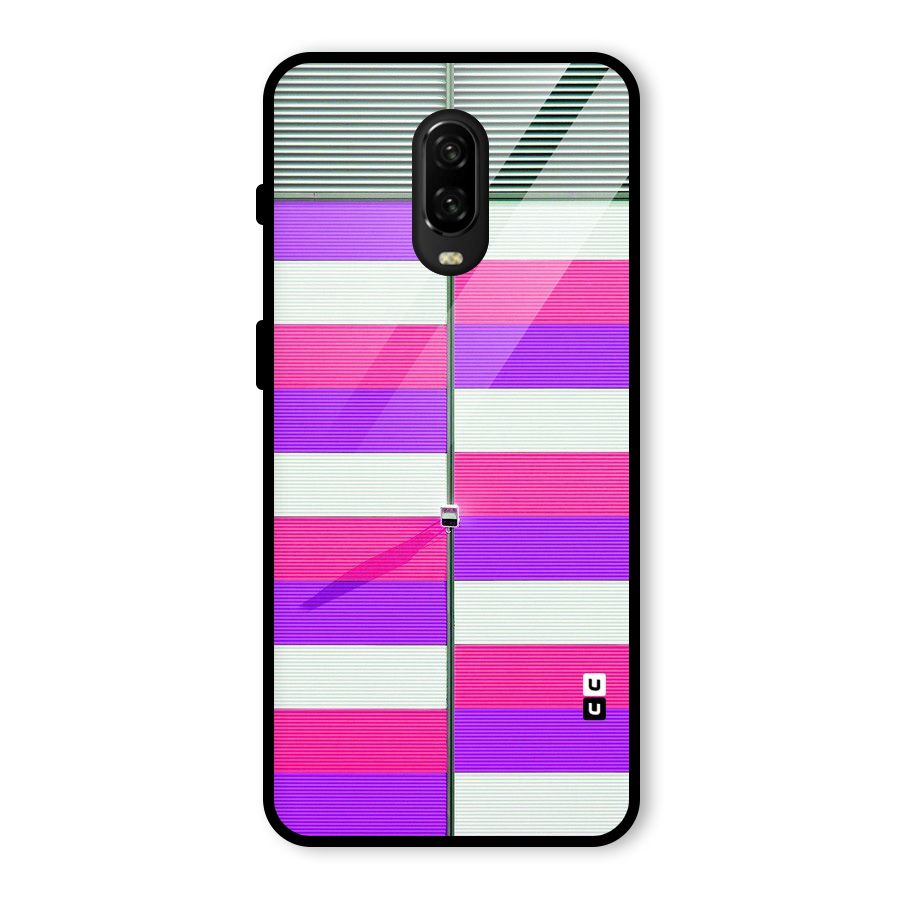 Patterns City Glass Back Case for OnePlus 6T