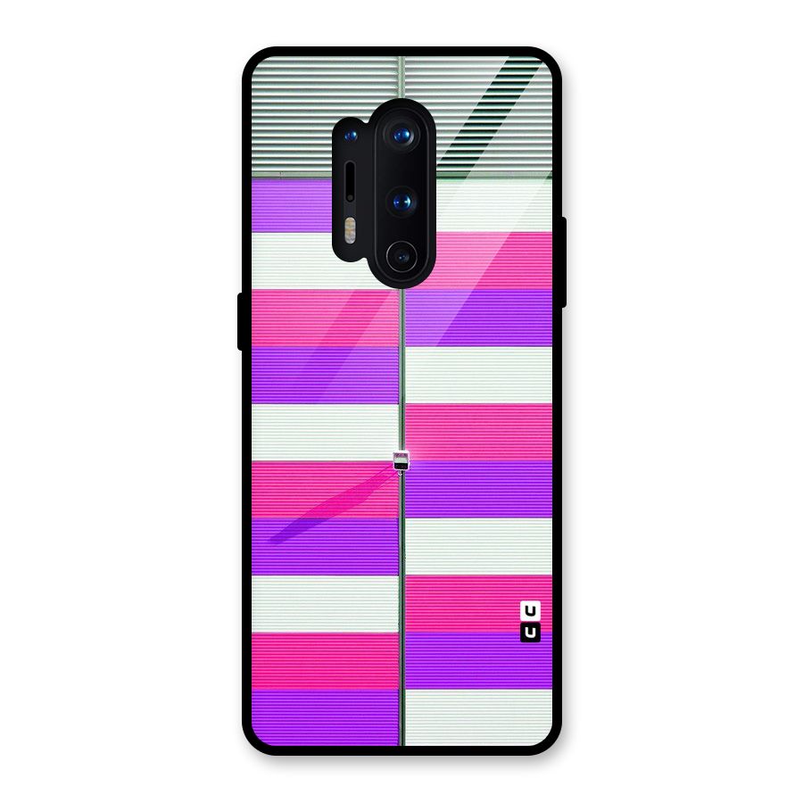Patterns City Glass Back Case for OnePlus 8 Pro