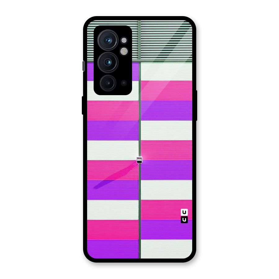 Patterns City Glass Back Case for OnePlus 9RT 5G