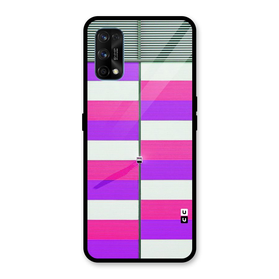 Patterns City Glass Back Case for Realme 7 Pro