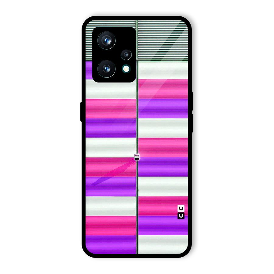 Patterns City Glass Back Case for Realme 9 Pro Plus 5G