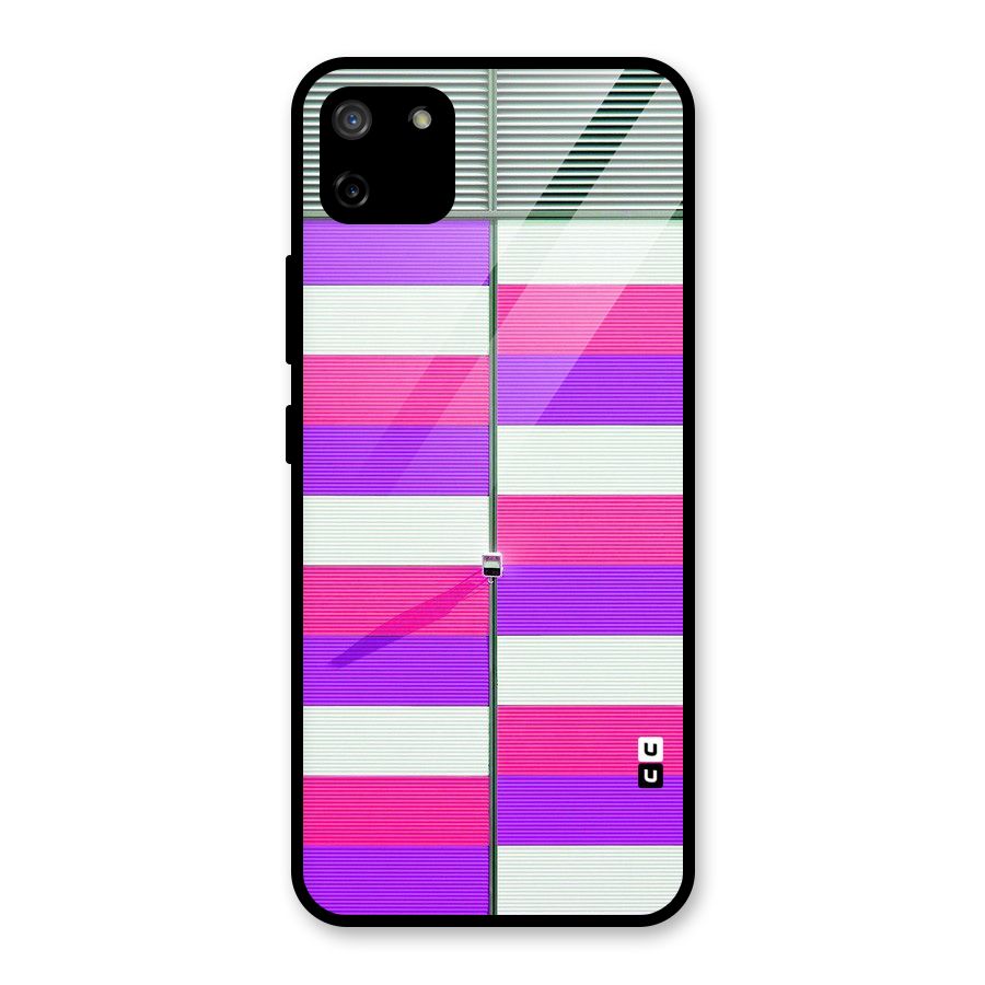 Patterns City Glass Back Case for Realme C11
