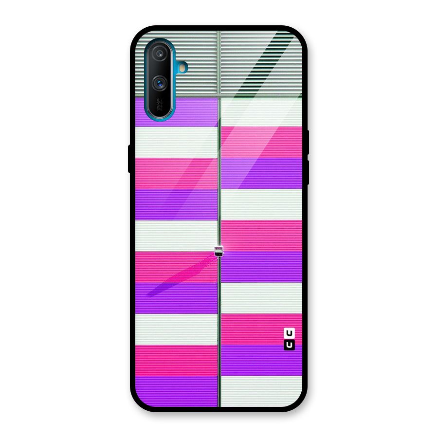 Patterns City Glass Back Case for Realme C3