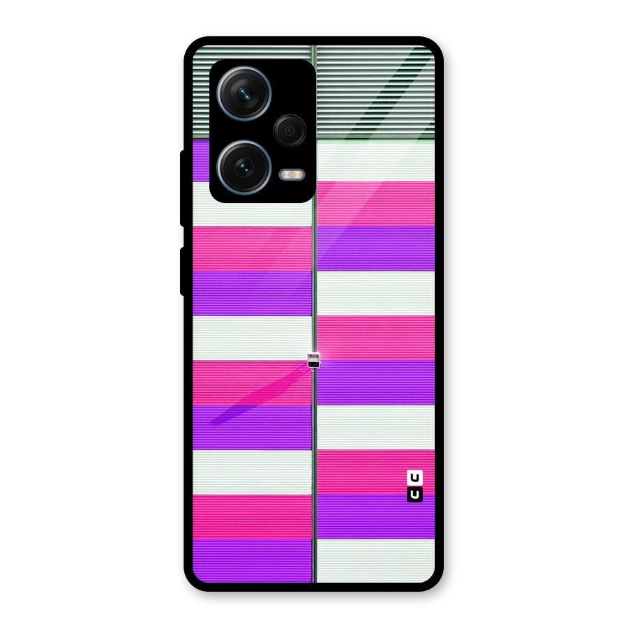 Patterns City Glass Back Case for Redmi Note 12 Pro Plus 5G