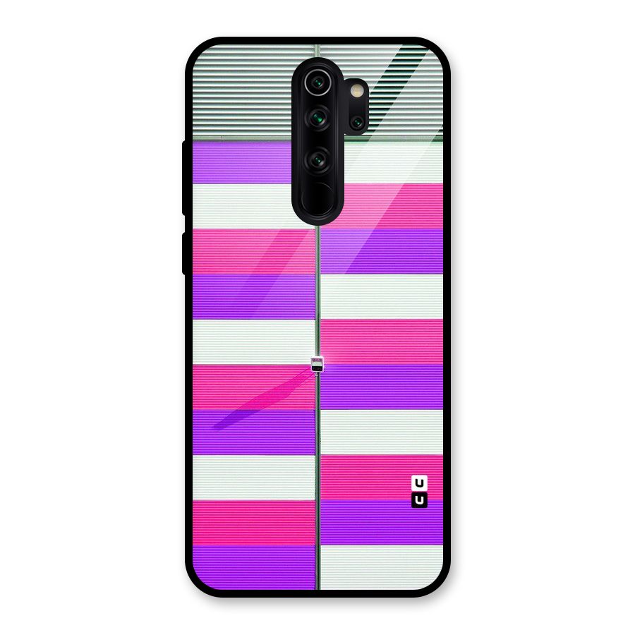 Patterns City Glass Back Case for Redmi Note 8 Pro