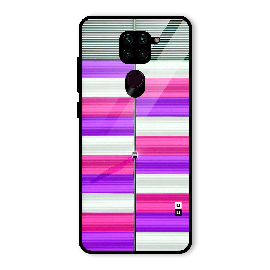 Patterns City Glass Back Case for Redmi Note 9