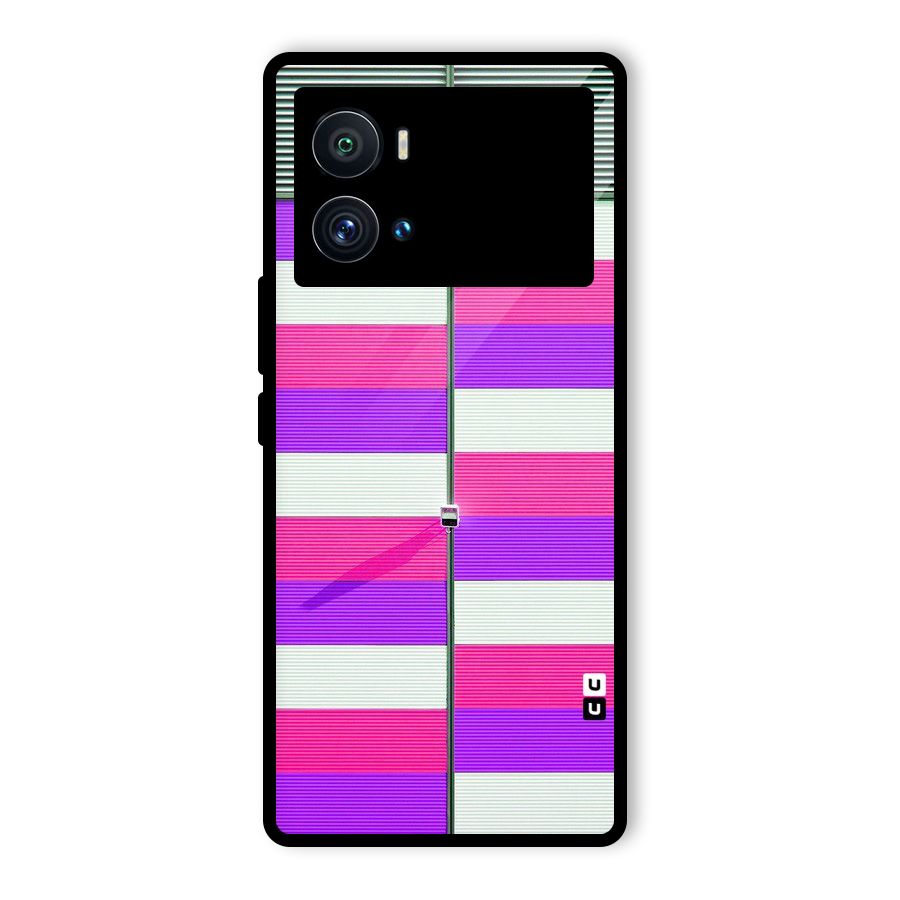Patterns City Glass Back Case for Vivo iQOO 9 Pro
