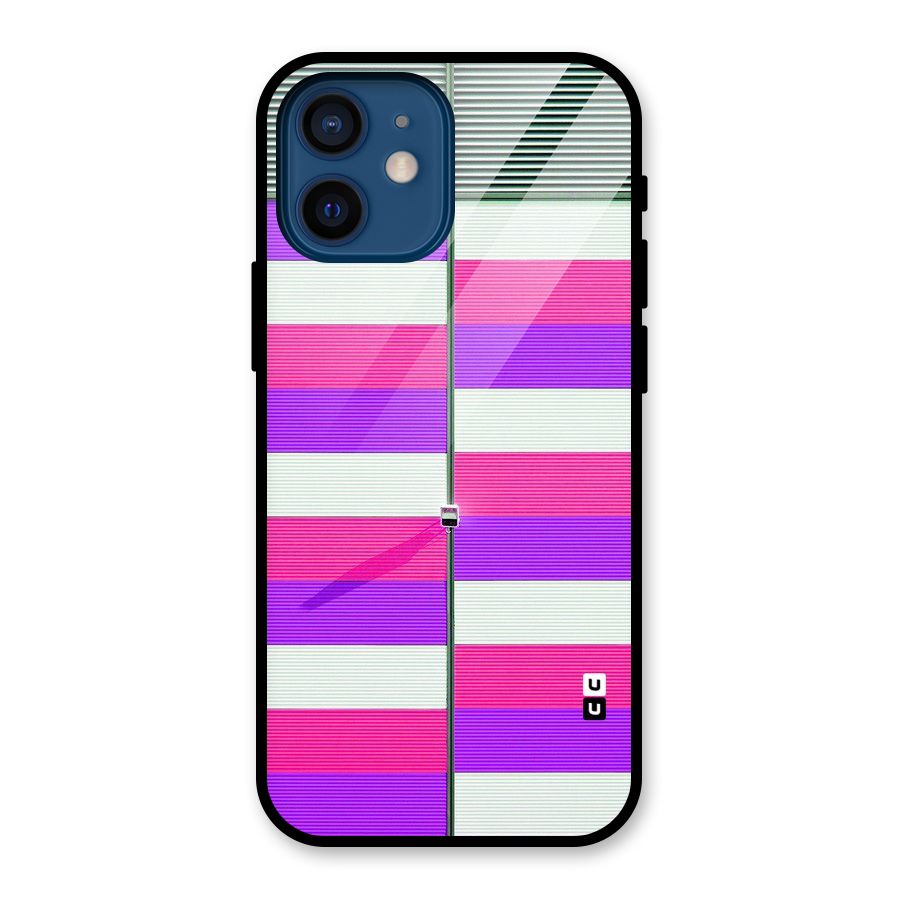 Patterns City Glass Back Case for iPhone 12 Mini