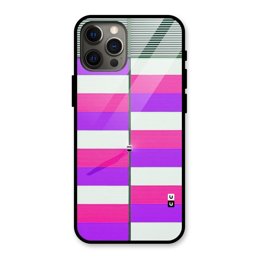 Patterns City Glass Back Case for iPhone 12 Pro Max