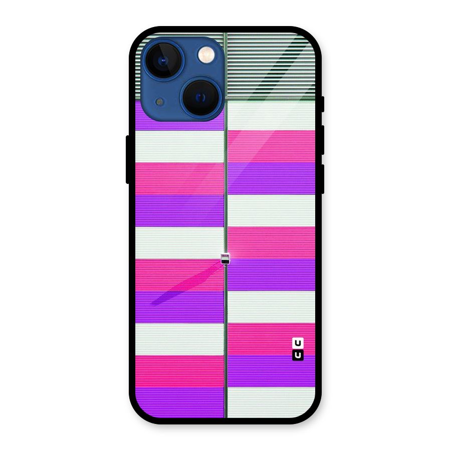 Patterns City Glass Back Case for iPhone 13 Mini