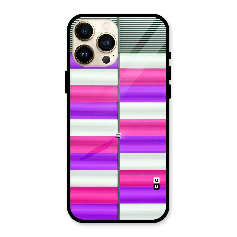 Patterns City Glass Back Case for iPhone 13 Pro Max
