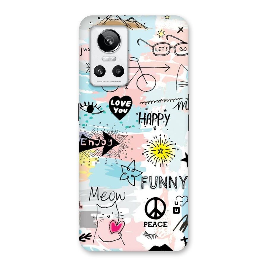 Peace And Funny Back Case for Realme GT Neo 3