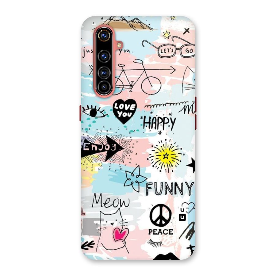 Peace And Funny Back Case for Realme X50 Pro
