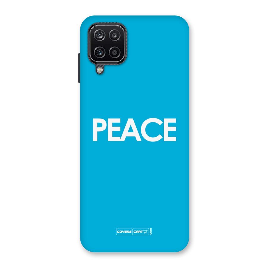 Peace Back Case for Galaxy A12