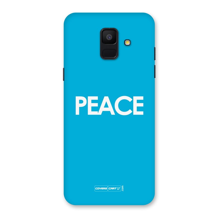 Peace Back Case for Galaxy A6 (2018)