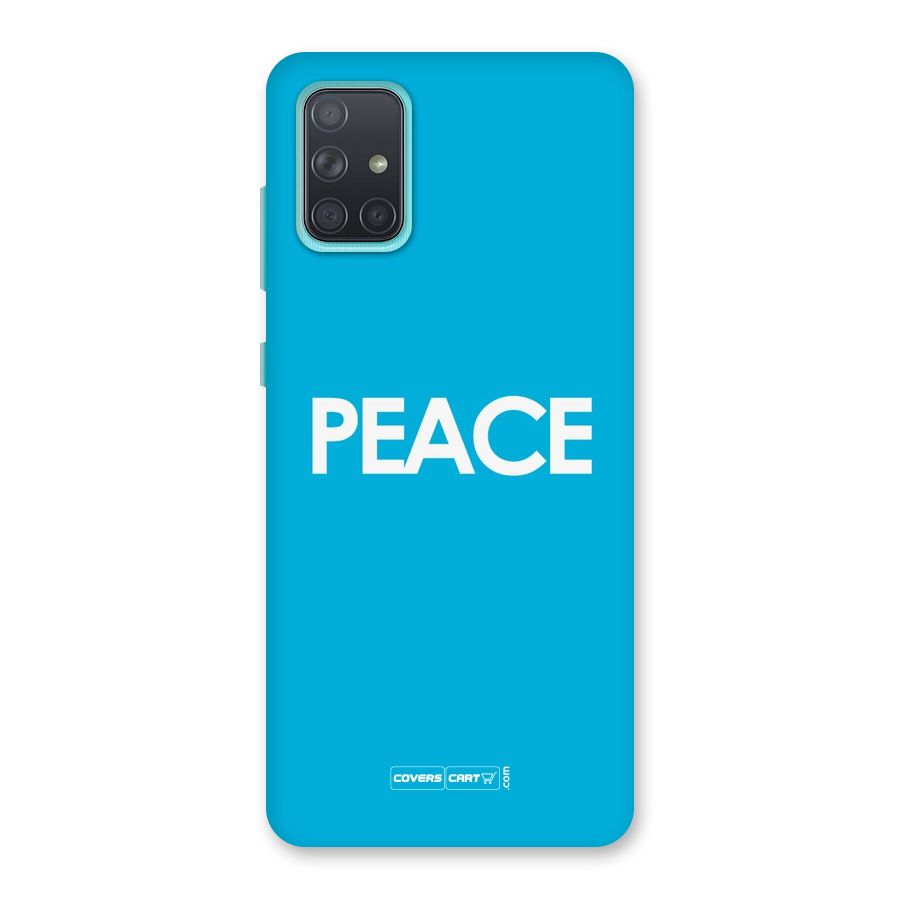 Peace Back Case for Galaxy A71