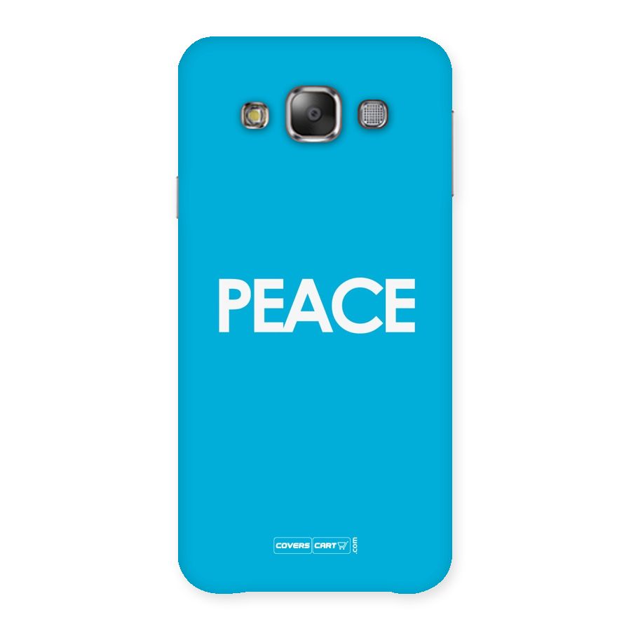 Peace Back Case for Galaxy E7
