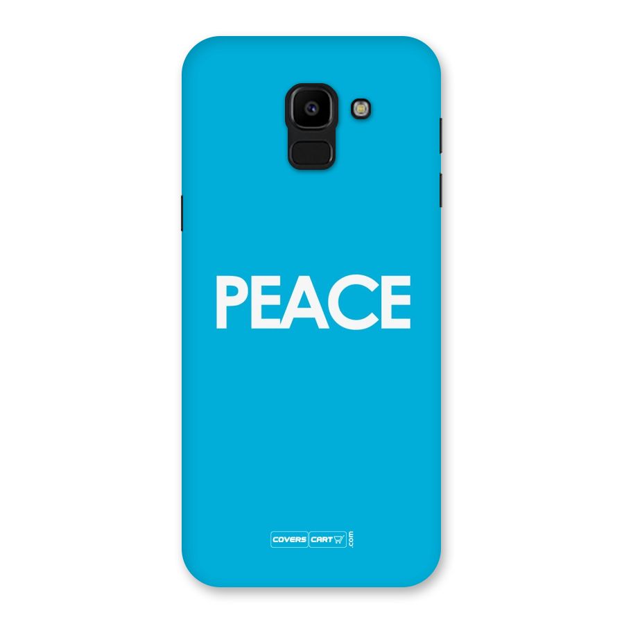 Peace Back Case for Galaxy J6