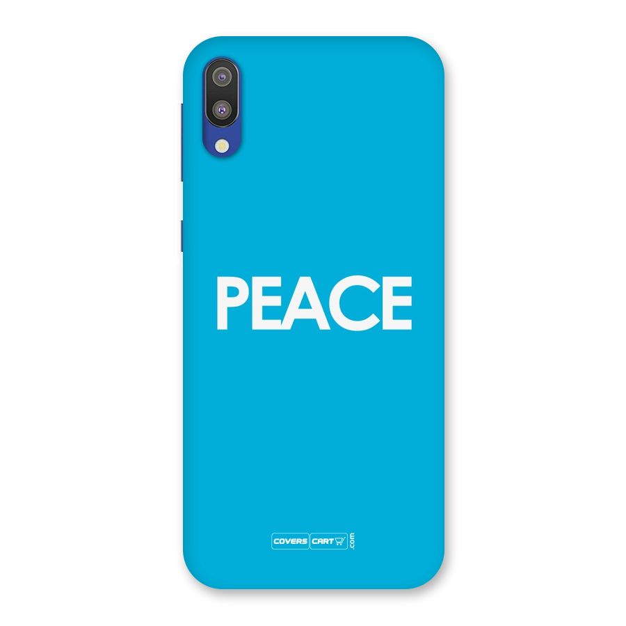 Peace Back Case for Galaxy M10