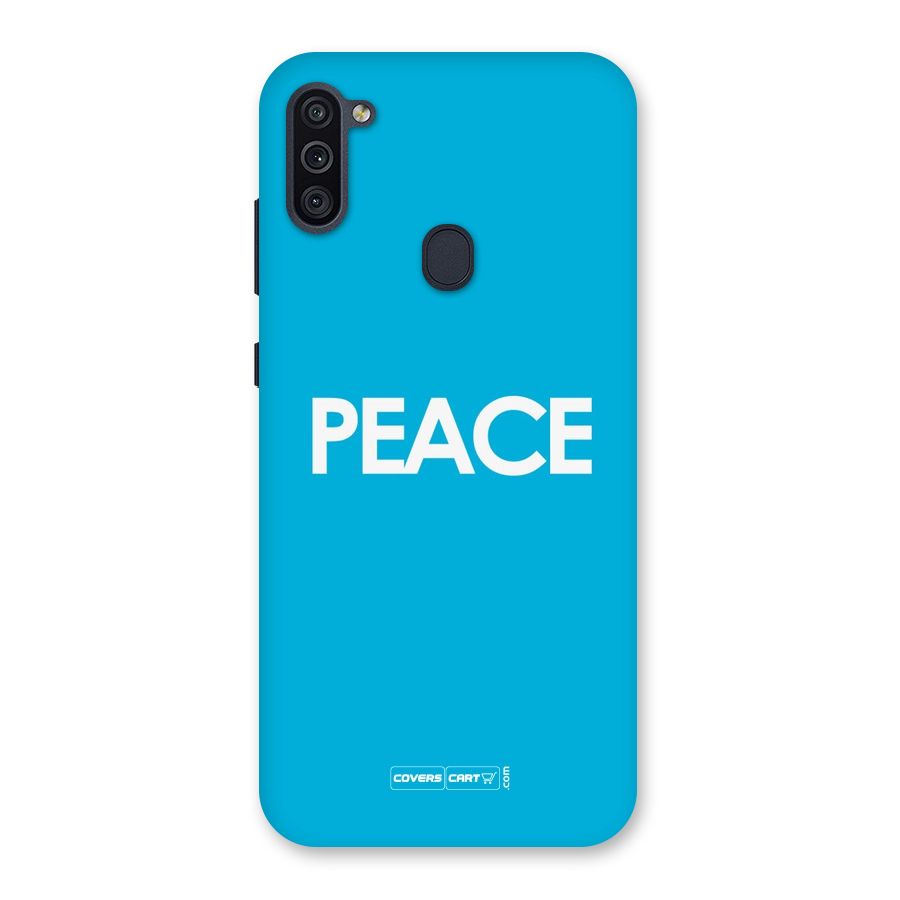 Peace Back Case for Galaxy M11