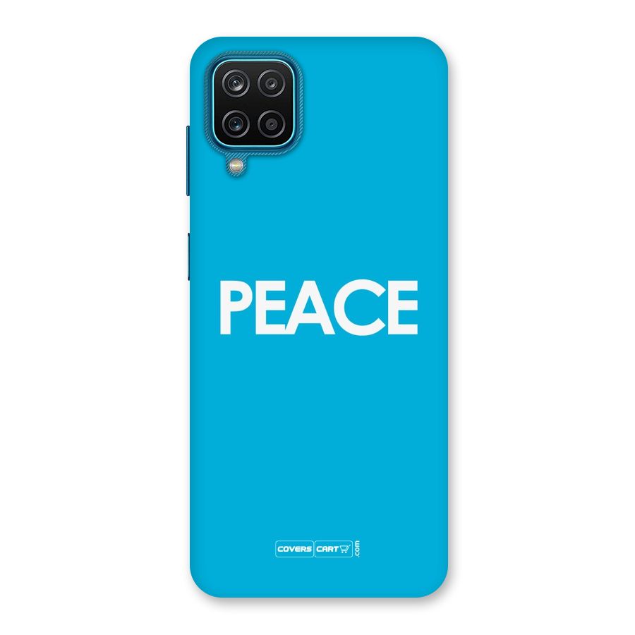 Peace Back Case for Galaxy M12
