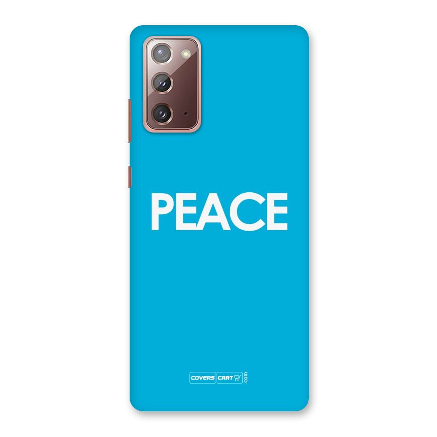 Peace Back Case for Galaxy Note 20