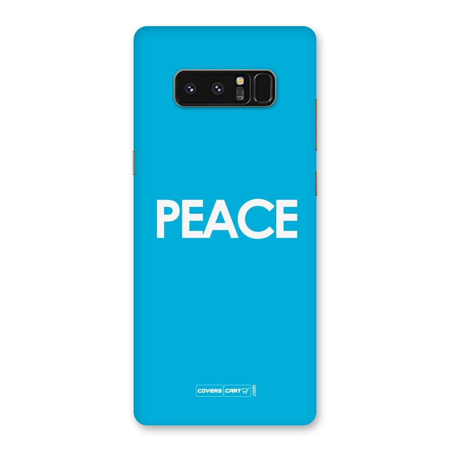 Peace Back Case for Galaxy Note 8