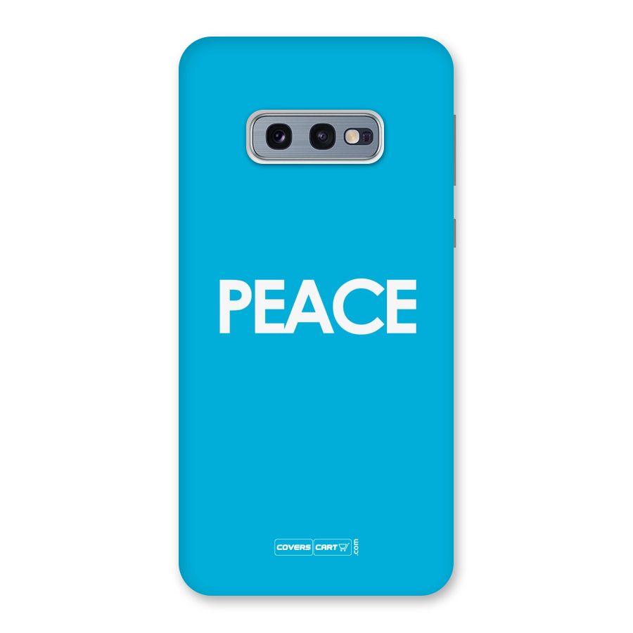 Peace Back Case for Galaxy S10e