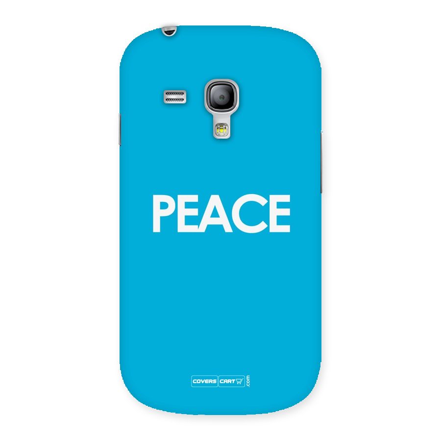Peace Back Case for Galaxy S3 Mini