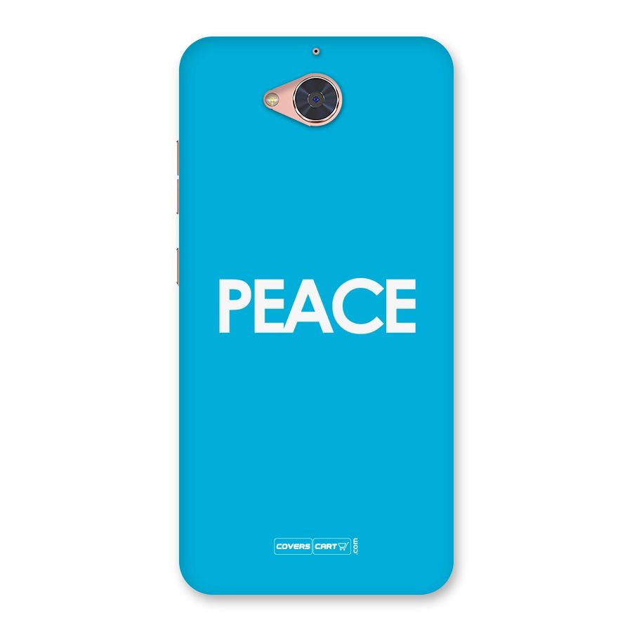 Peace Back Case for Gionee S6 Pro