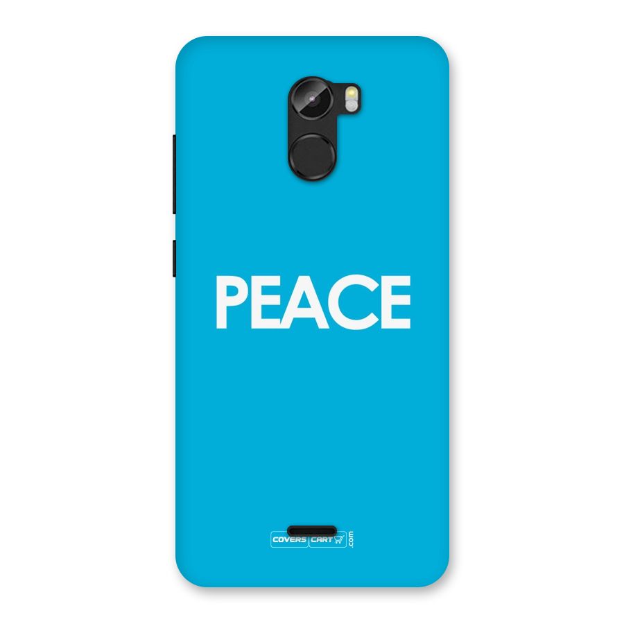 Peace Back Case for Gionee X1
