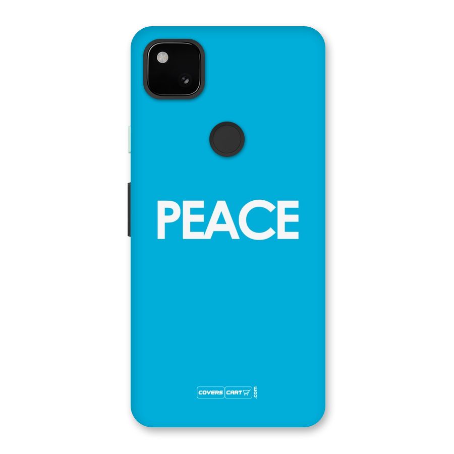 Peace Back Case for Google Pixel 4a
