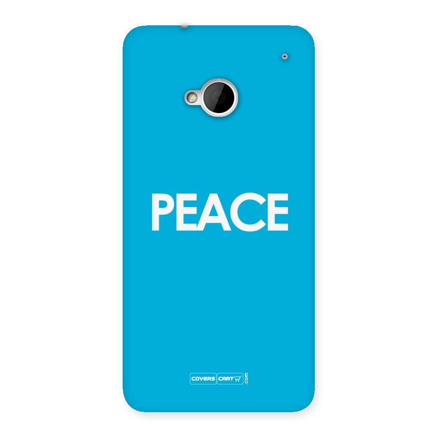 Peace Back Case for HTC One M7