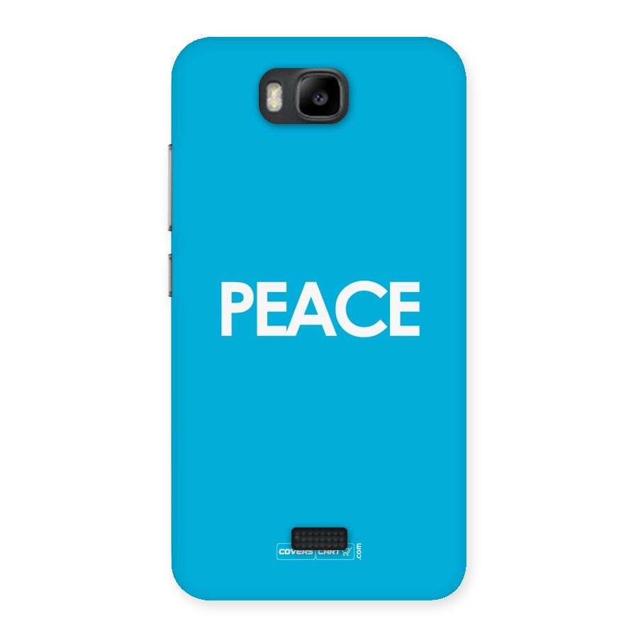 Peace Back Case for Honor Bee