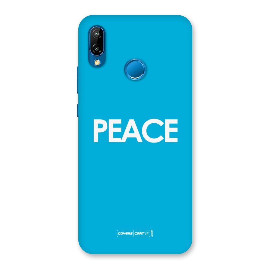 Peace Back Case for Huawei P20 Lite