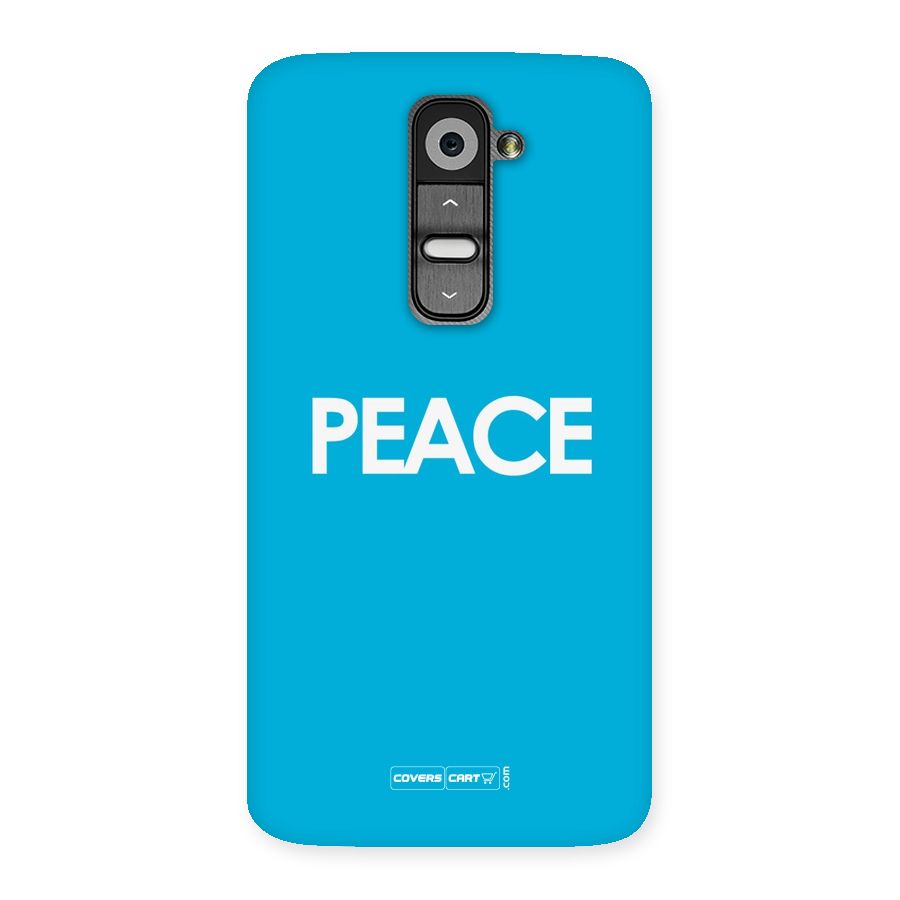 Peace Back Case for LG G2