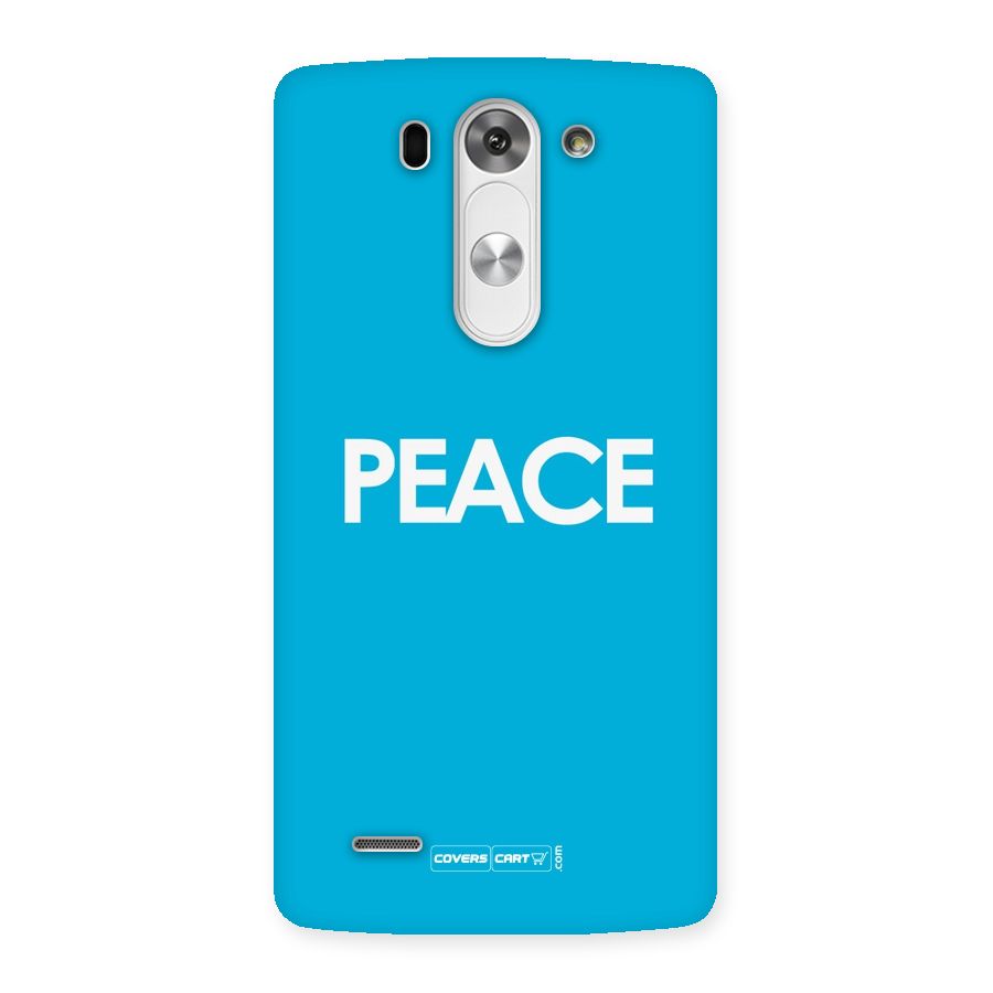 Peace Back Case for LG G3 Beat