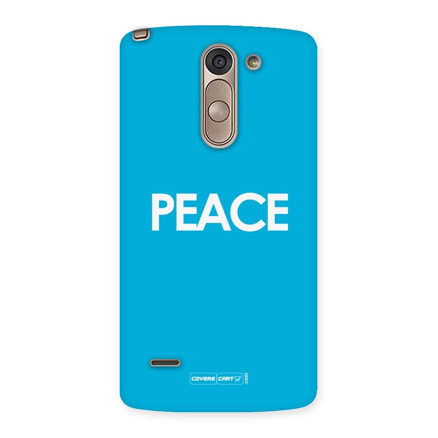 Peace Back Case for LG G3 Stylus