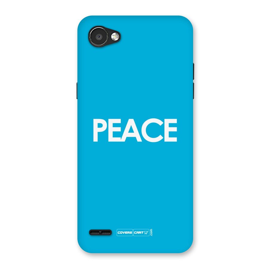 Peace Back Case for LG Q6