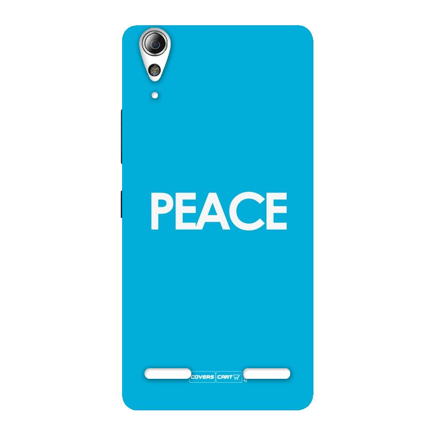 Peace Back Case for Lenovo A6000 Plus