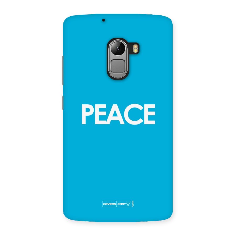 Peace Back Case for Lenovo K4 Note