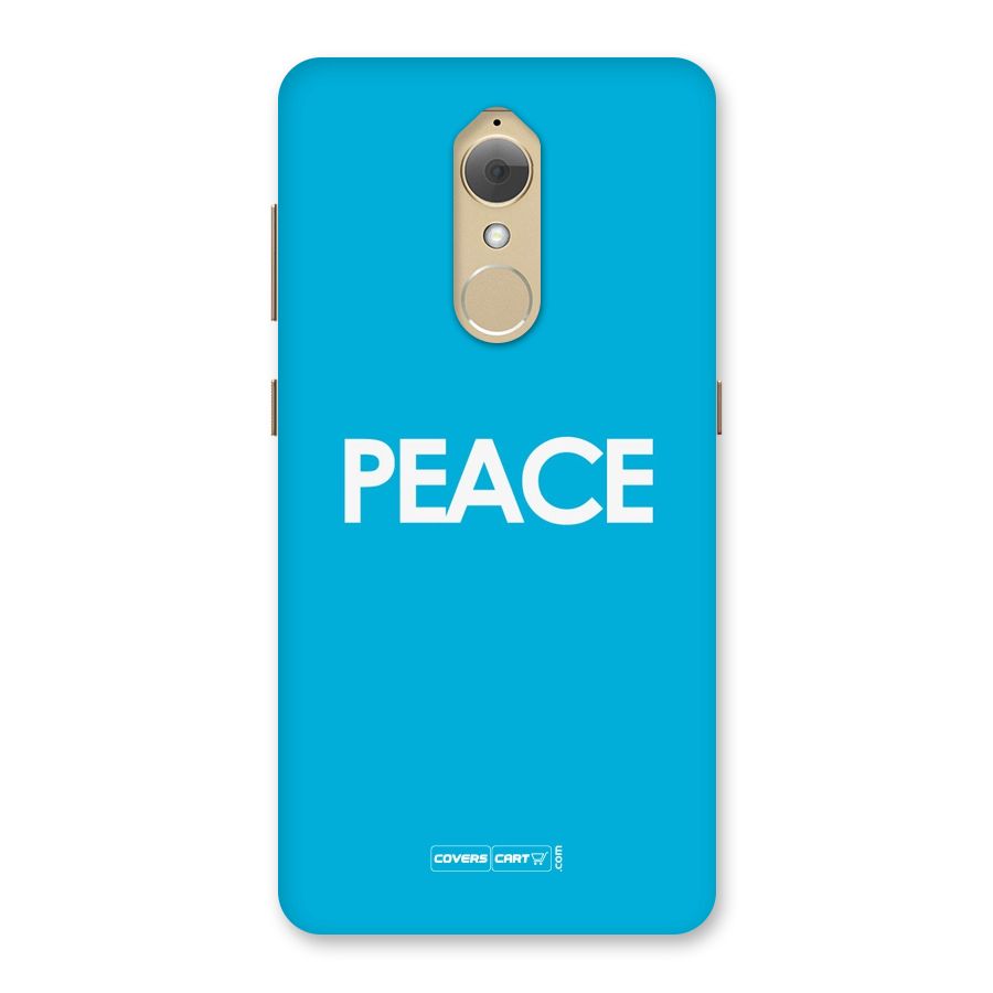 Peace Back Case for Lenovo K8