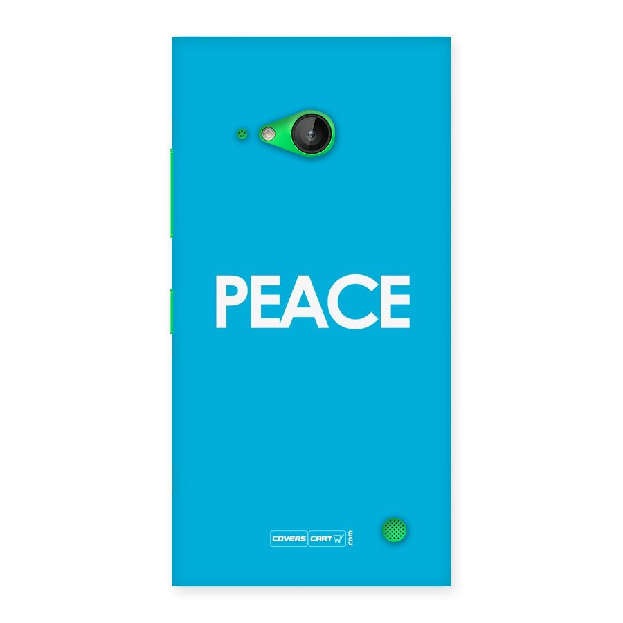 Peace Back Case for Lumia 730