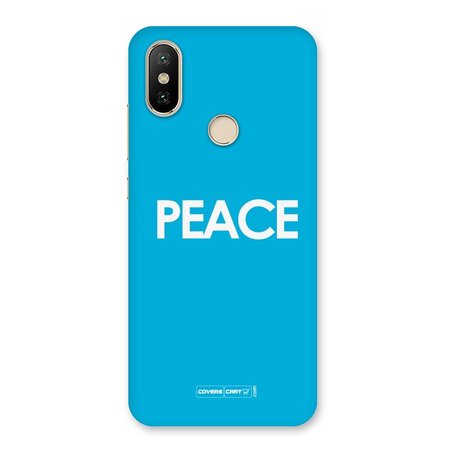 Peace Back Case for Mi A2