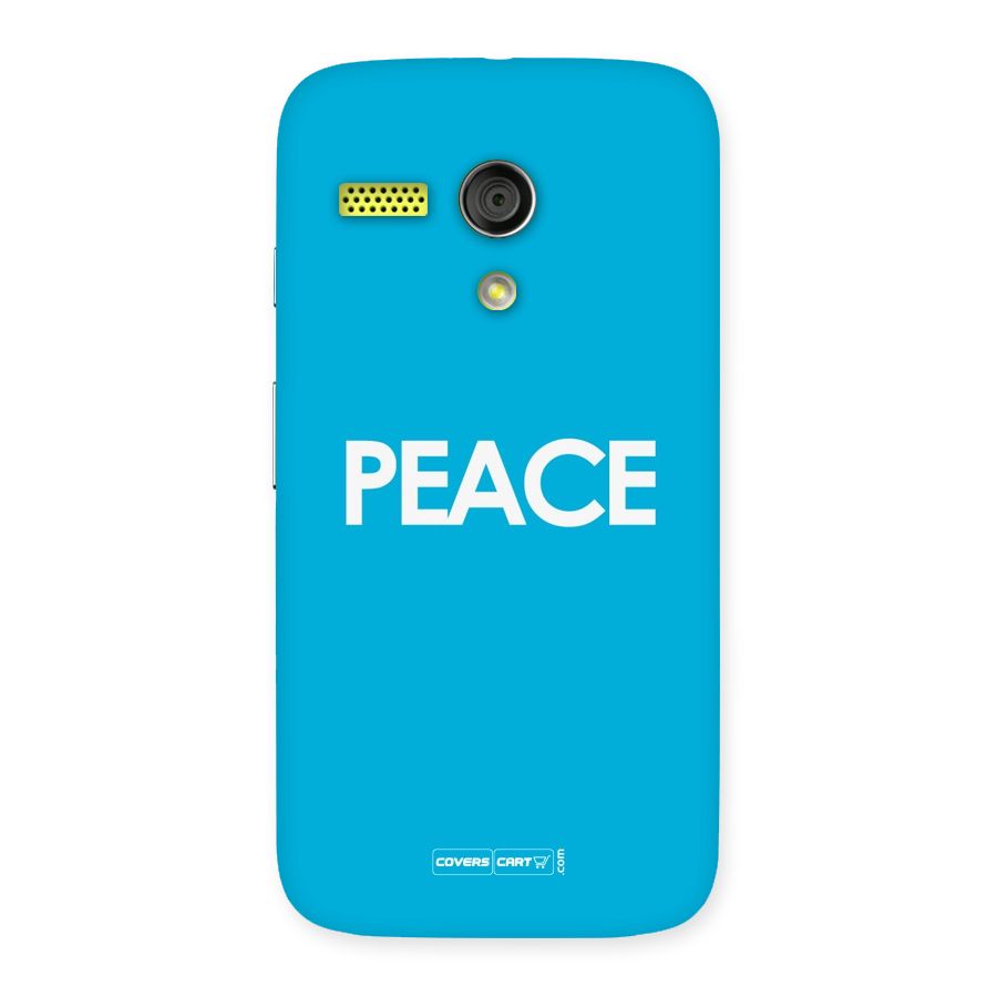 Peace Back Case for Moto G