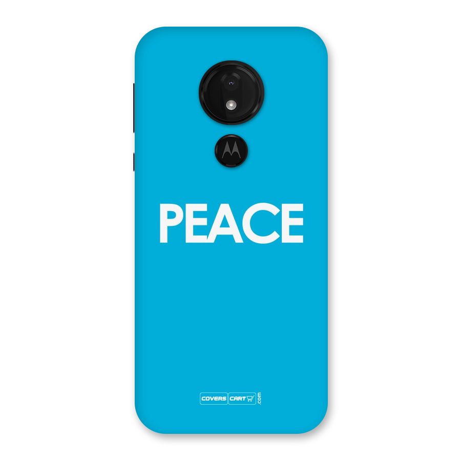 Peace Back Case for Moto G7 Power